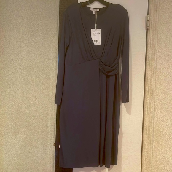 Max Mara NWT Long Sleeve Wrap Dress - Picture 4 of 7